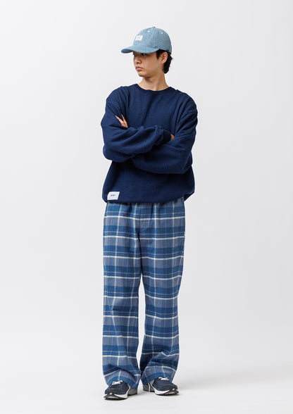 SDDT2601 / TROUSERS / COTTON. FLANNEL. TEXTILE