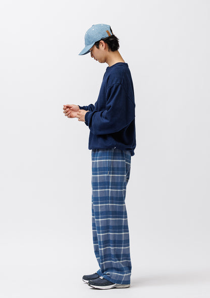 SDDT2601 / TROUSERS / COTTON. FLANNEL. TEXTILE