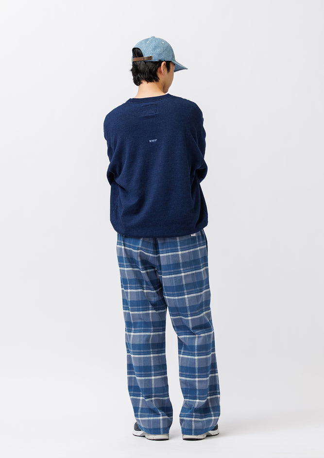 SDDT2601 / TROUSERS / COTTON. FLANNEL. TEXTILE