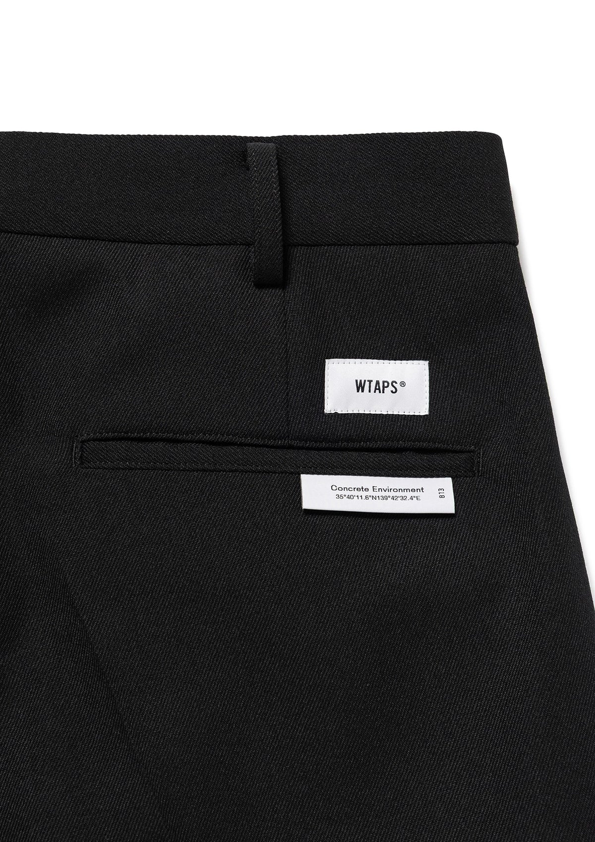 TRDT1801 / TROUSERS / WOPL. SERGE