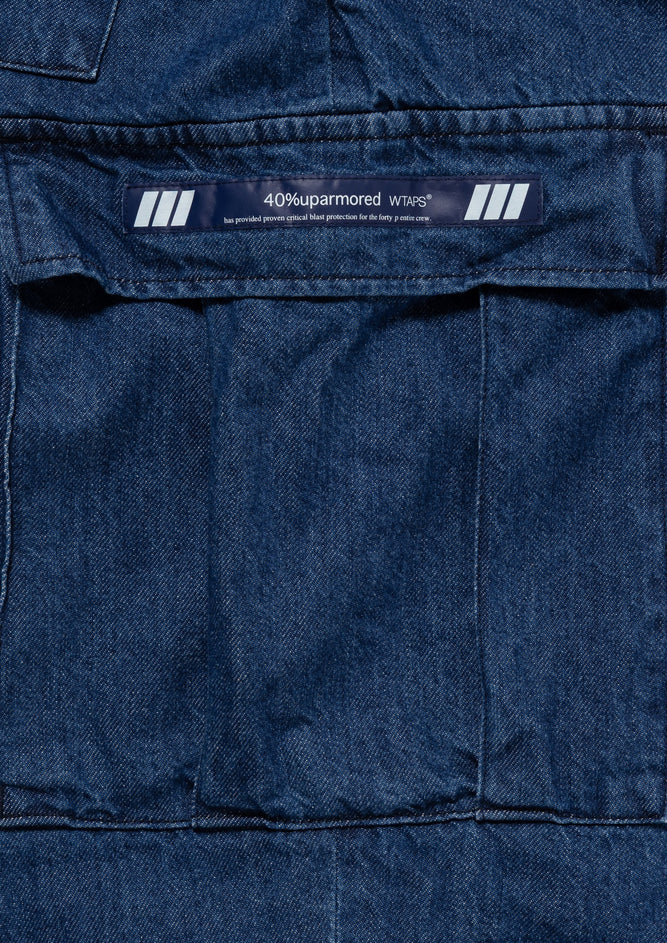 MILT2301 / TROUSERS / COTTON. DENIM