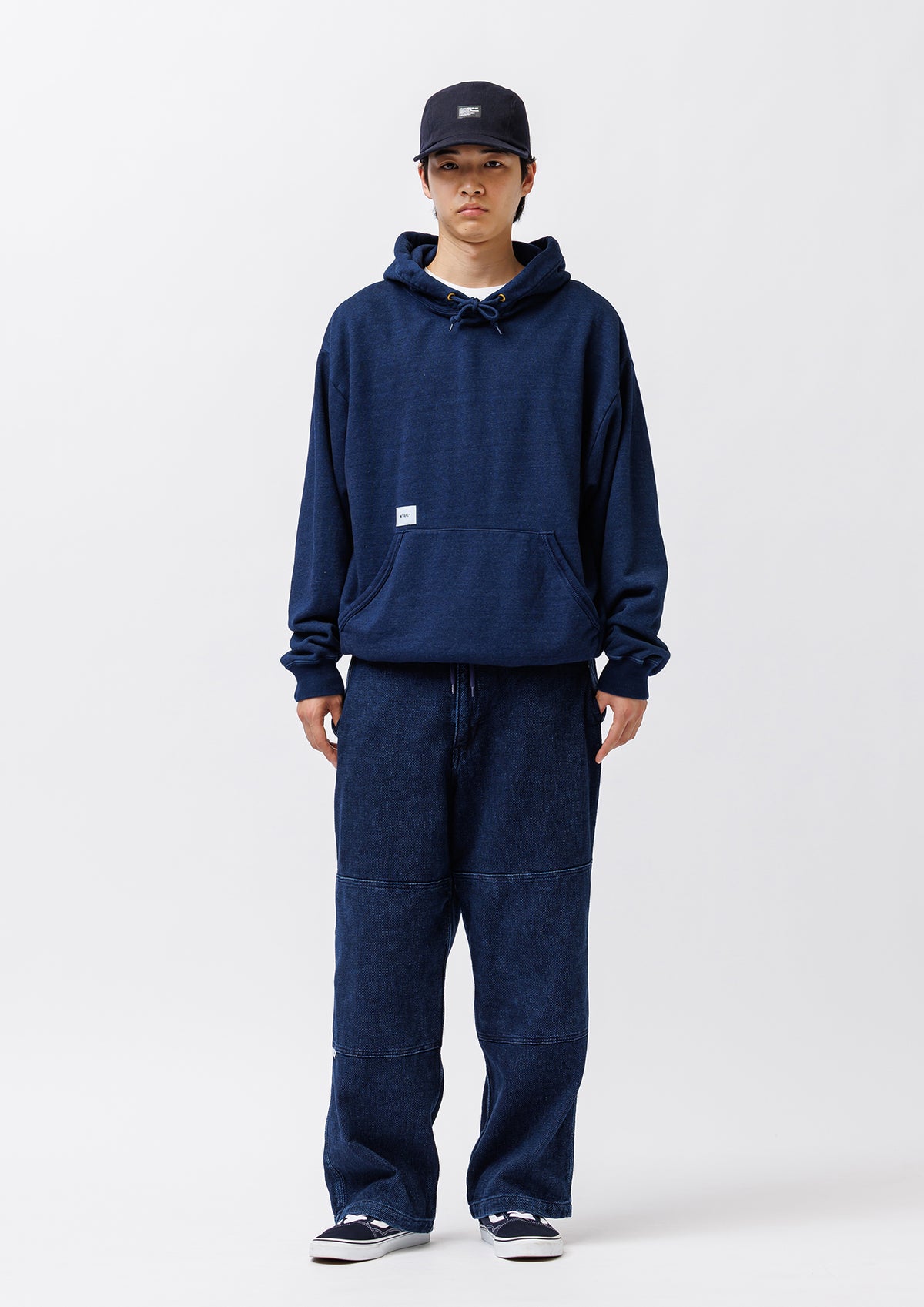 DOU / TROUSERS / COTTON. DENIM. SASHIKO