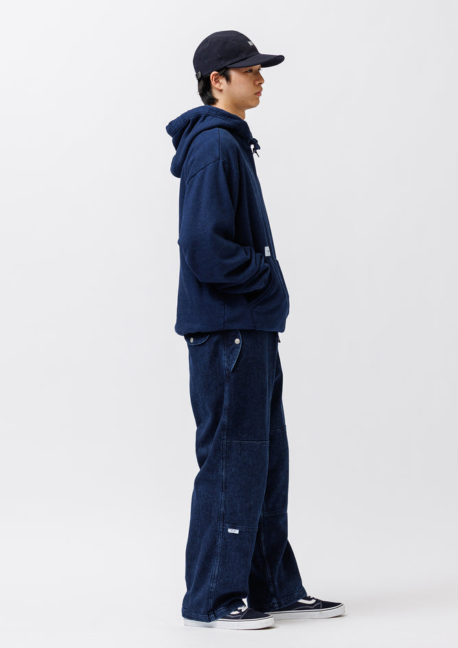 DOU / TROUSERS / COTTON. DENIM. SASHIKO
