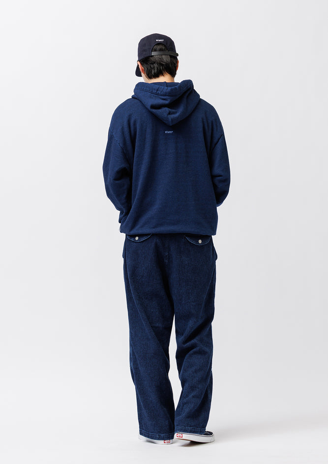 DOU / TROUSERS / COTTON. DENIM. SASHIKO