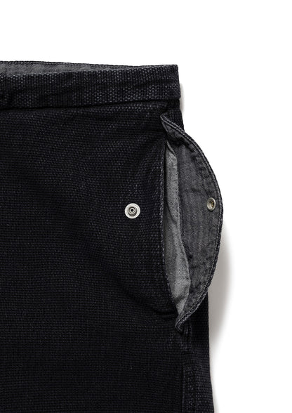 DOU / TROUSERS / COTTON. DENIM. SASHIKO
