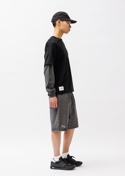 BLUES STRAIGHT / SHORTS / COTTON. DENIM