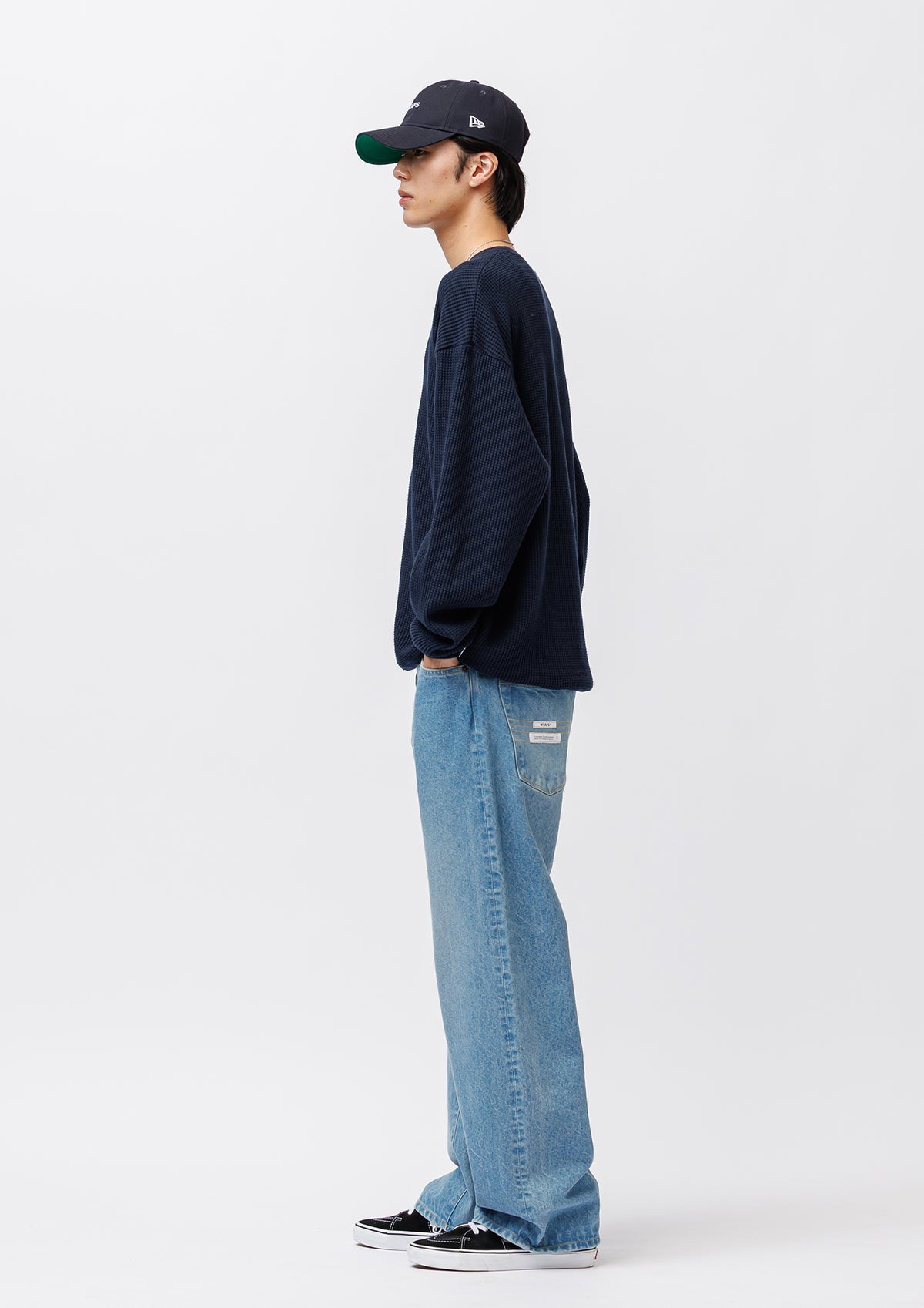 BLUES STRAIGHT / TROUSERS / COTTON. DENIM