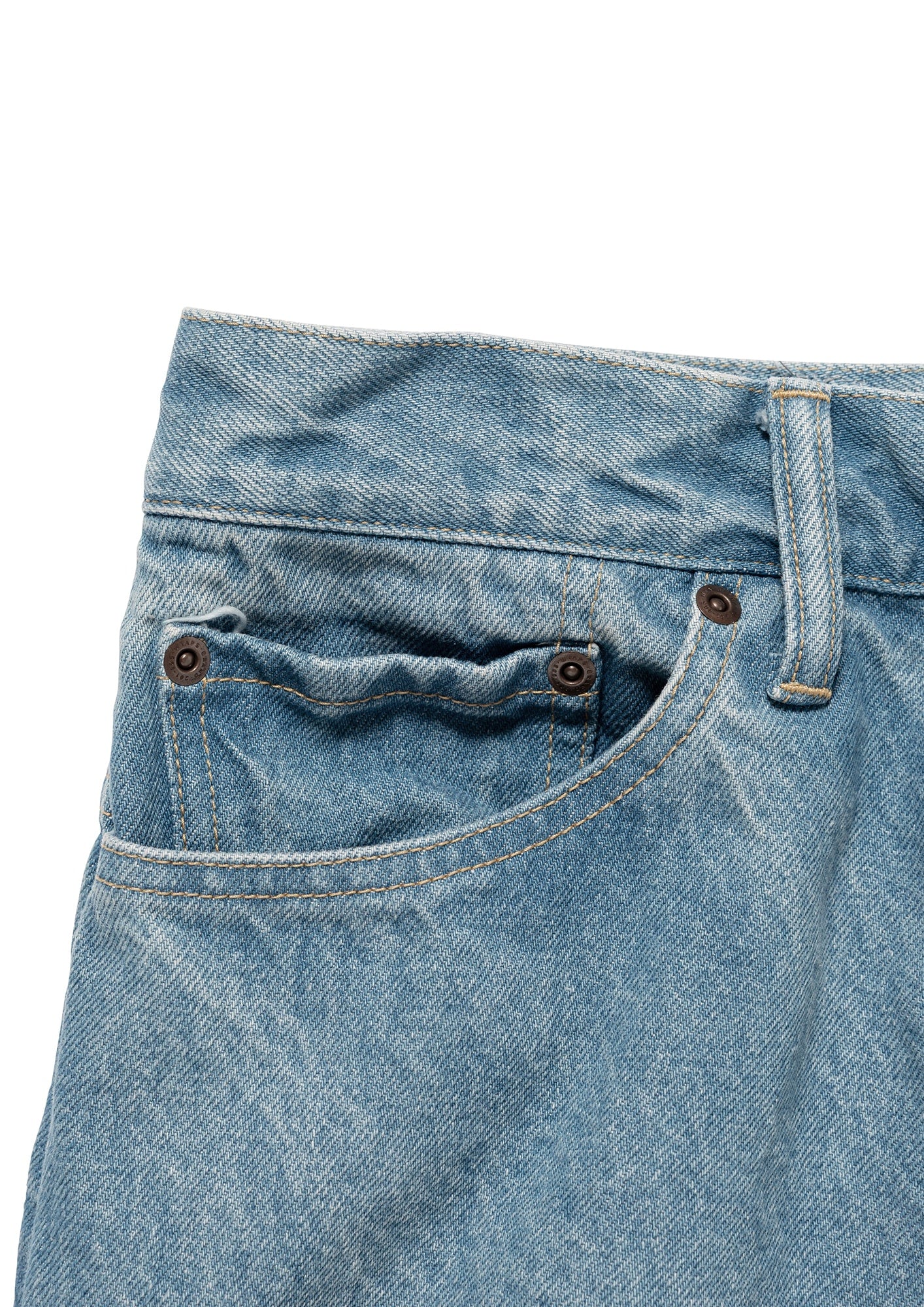 BLUES STRAIGHT / TROUSERS / COTTON. DENIM