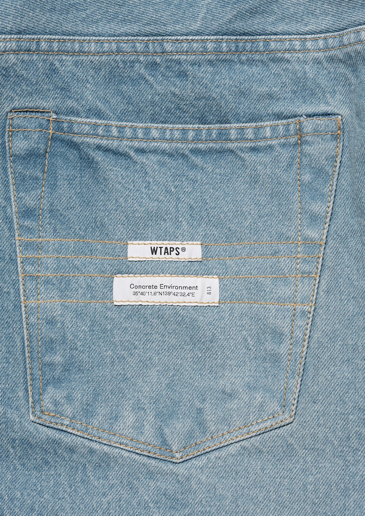 BLUES STRAIGHT / TROUSERS / COTTON. DENIM