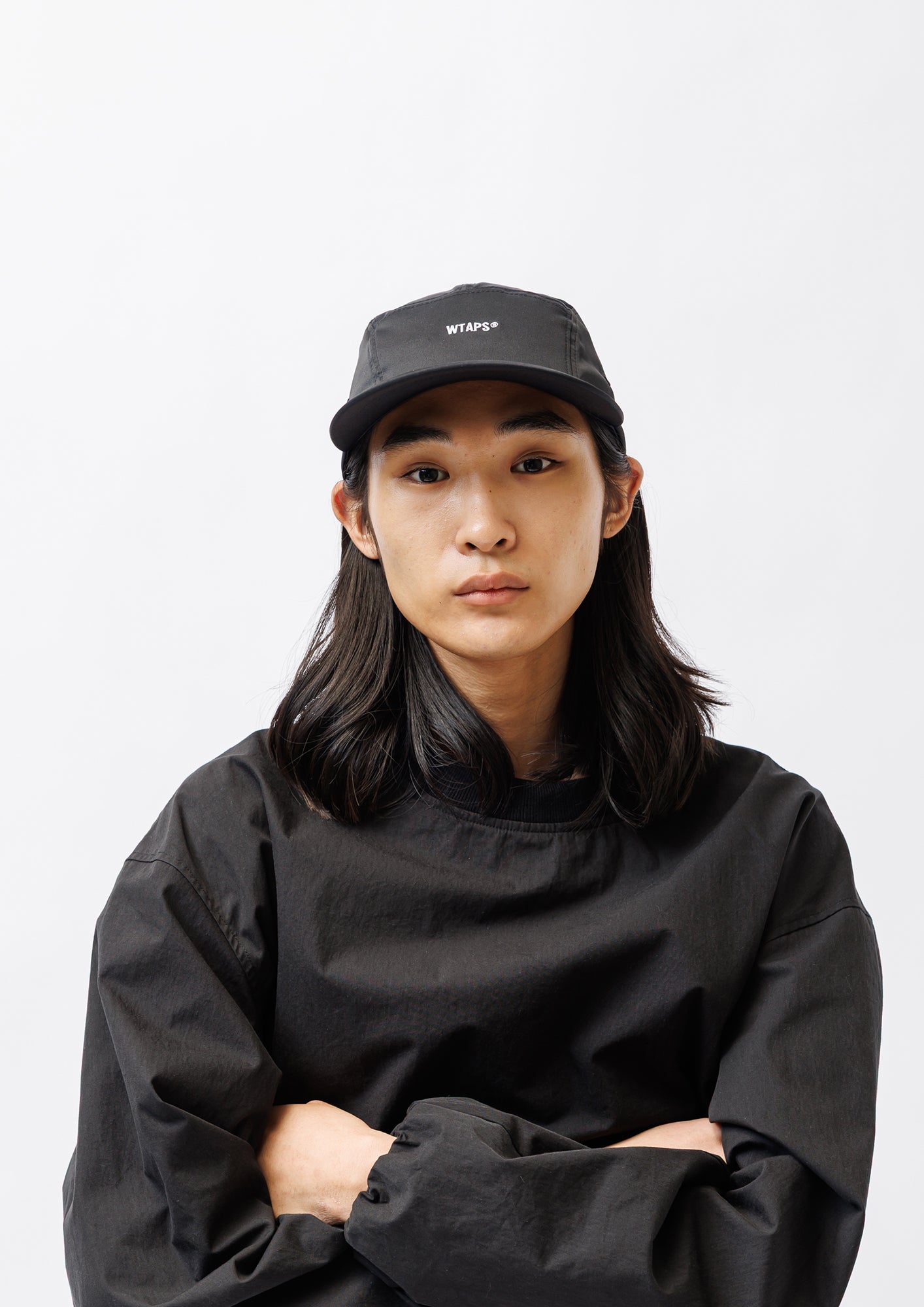 WTAPS ツイルキャップ　24AW CTPL Twill Black WTAPS Hat.Cap T-7 / CAP / POLY. TWILL