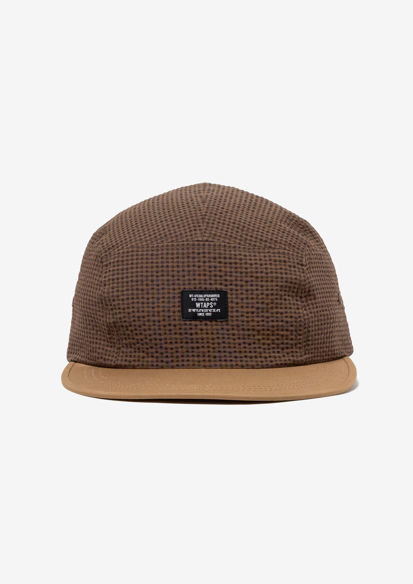 帽子 wtaps WTAPS Men's T-5 03 Ripstop 5 Panel Cap in Black WTAPS