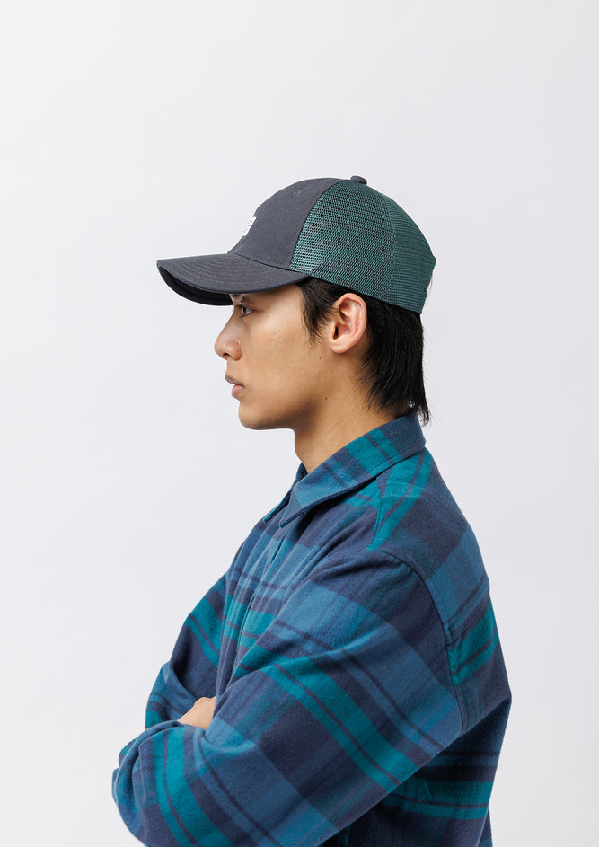 T-6M 03 / CAP / COTTON. CNVS. MESH
