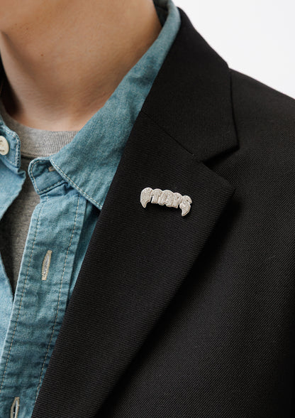 VAMP / BADGE / SILVER. GRILLZ JEWELZ