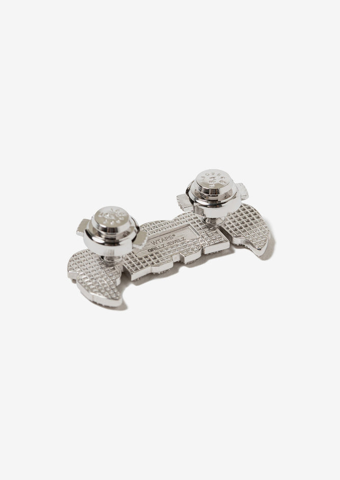 VAMP / BADGE / SILVER. GRILLZ JEWELZ