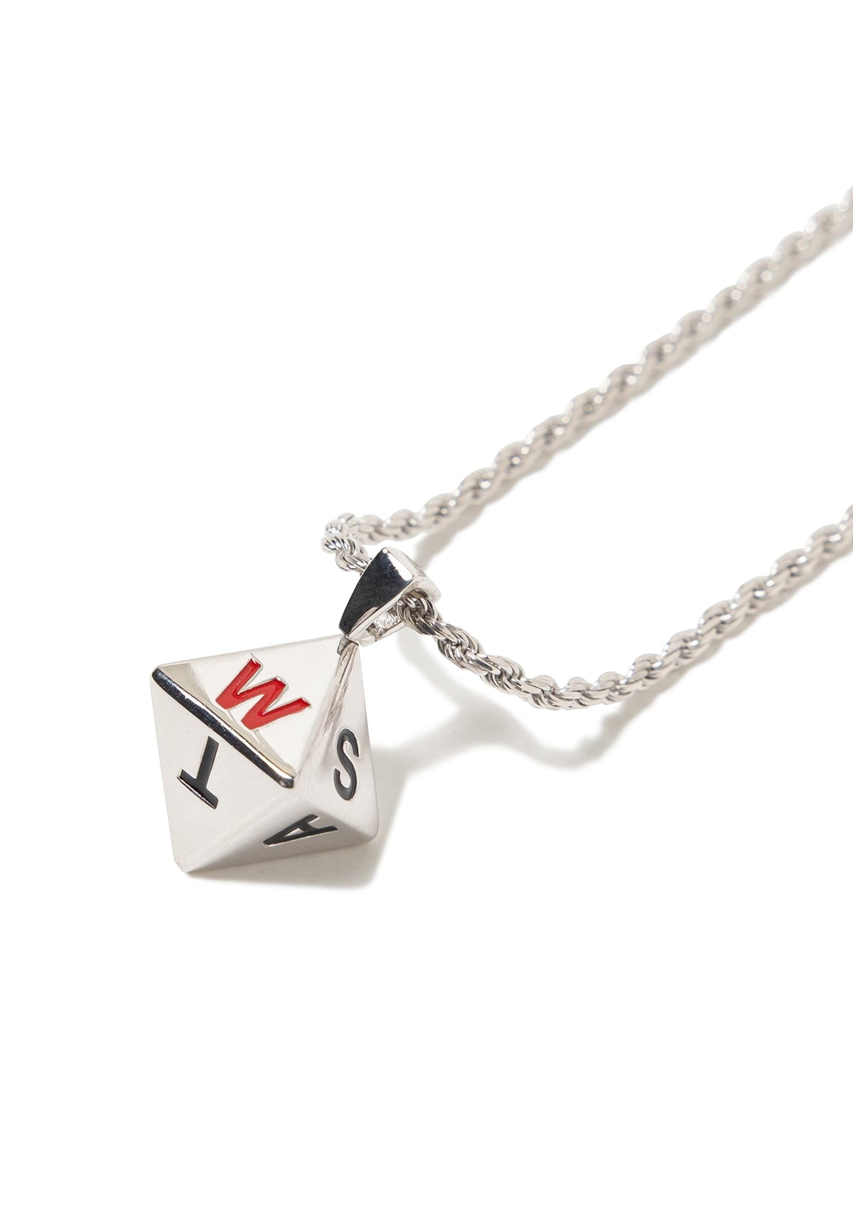 OCTAHEDRON / NECKLACE / SILVER. GRILLZ JEWELZ