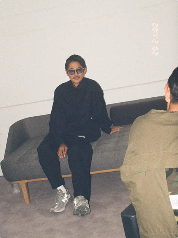 WTAPS DESIGN ZIP UP 窪塚着 Fine10月号の巻頭では窪塚洋介さんに服、そして遊びについてお話を伺い