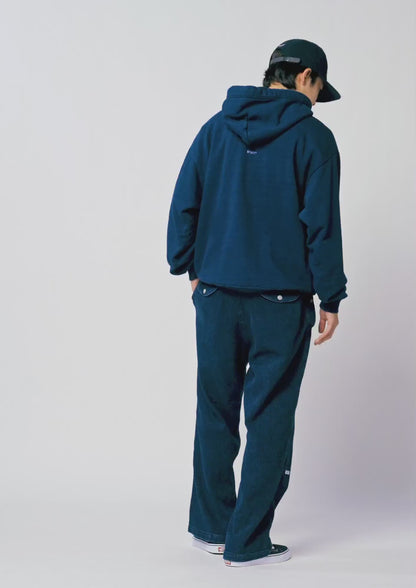 DOU / TROUSERS / COTTON. DENIM. SASHIKO