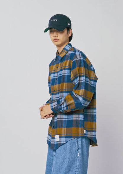 TXT 01 / LS / COTTON. FLANNEL. TEXTILE