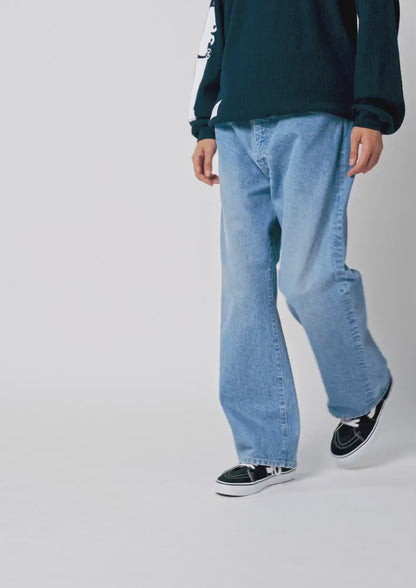 BLUES STRAIGHT / TROUSERS / COTTON. DENIM