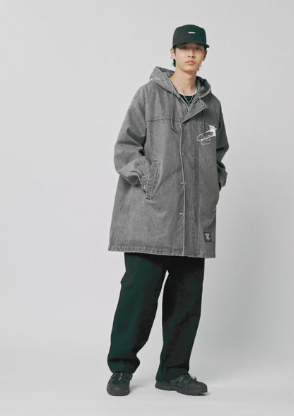 THOMPSON / COAT / COTTON. DENIM