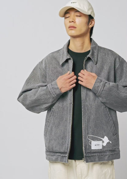 WRECKER / JACKET / COTTON. DENIM