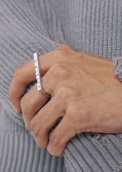 WF / RING / SILVER. GRILLZ JEWELZ